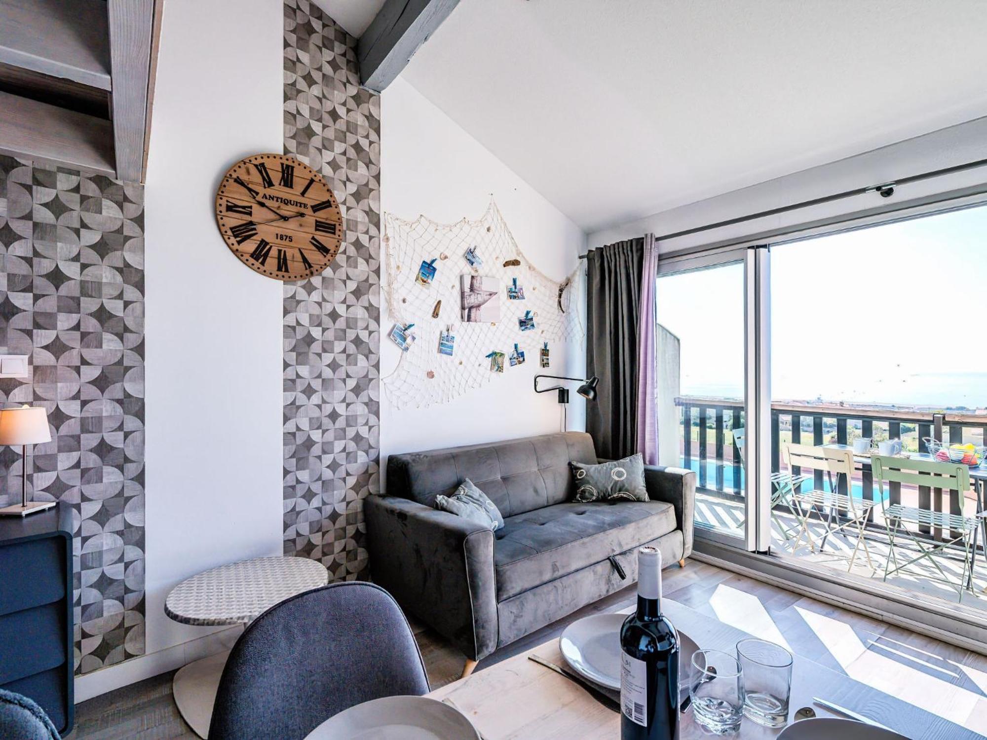Apartment Les Eaux Vives 1 & 2-2 By Interhome Saint-Pierre-la-Mer  Luaran gambar